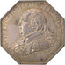 France, Justice, Token, 1817, AU(55-58), Silver, 14.73