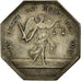 France, Token, Justice, 1833, AU(55-58), Silver