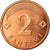 Monnaie, Latvia, 2 Santimi, 2006, TTB, Copper Clad Steel, KM:21