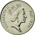 Coin, Fiji, Elizabeth II, 10 Cents, 1999, AU(55-58), Nickel plated steel, KM:52a