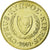 Moeda, Chipre, 5 Cents, 2001, AU(55-58), Níquel-Latão, KM:55.3