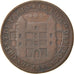 France, Justice, Token, 1664, EF(40-45), Copper, Feuardent #3230, 6.29
