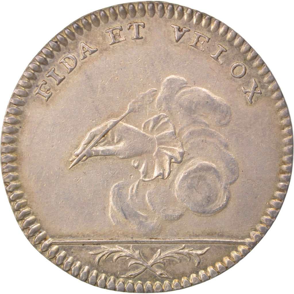 France, Token, Justice, Greffiers du Châtelet, Paris, AU(50-53), Silver