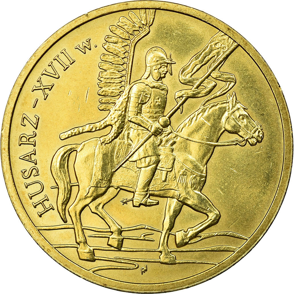 Monnaie, Pologne, Polish Cavalry, 2 Zlote, 2009, Warsaw, SUP, Laiton, KM:670
