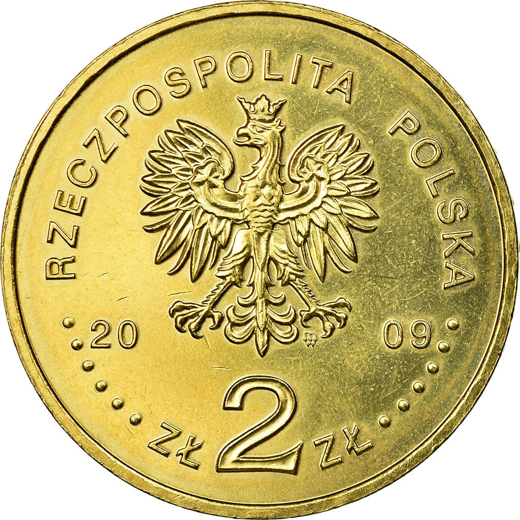 Monnaie, Pologne, Polish Cavalry, 2 Zlote, 2009, Warsaw, SUP, Laiton, KM:670
