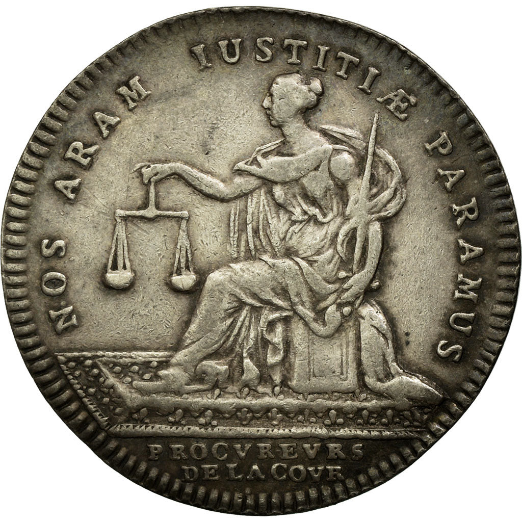Francia, Token, Justice, SPL-, Argento, Feuardent:3219