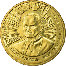 Munten, Polen, Beatification of Pope John Paul II, 2 Zlote, 2011, Warsaw, ZF