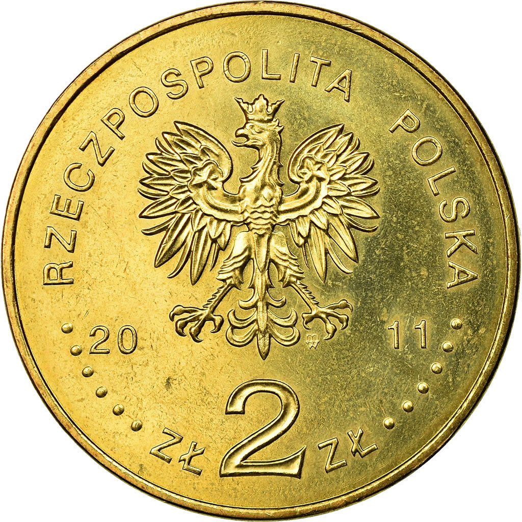Munten, Polen, Beatification of Pope John Paul II, 2 Zlote, 2011, Warsaw, ZF
