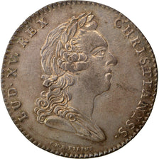 France, Justice, Token, 1766, AU(55-58), Silver, Feuardent #3234, 8.42
