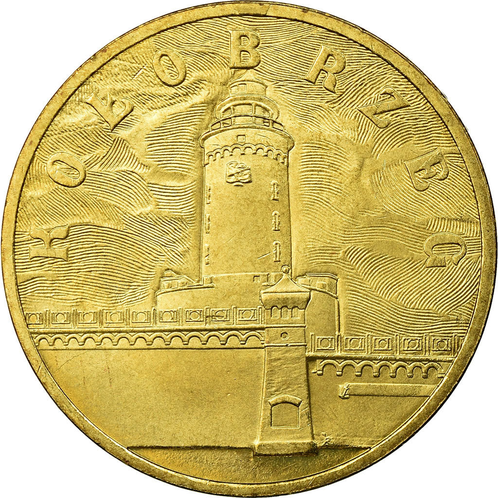 Moneta, Polonia, Kolobrzeg Lighthouse, 2 Zlote, 2005, Warsaw, BB, Ottone, KM:528