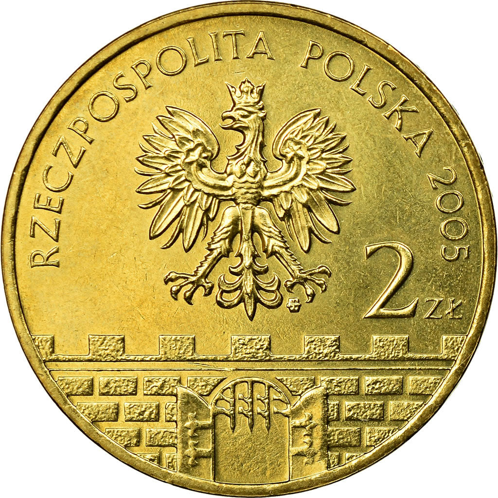 Monnaie, Pologne, City of Gniezno, 2 Zlote, 2005, Warsaw, TTB, Laiton, KM:564