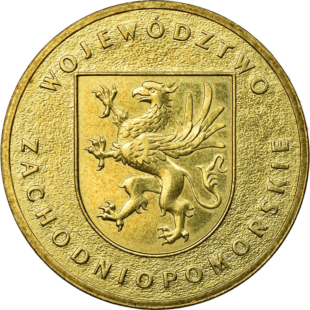 Monnaie, Pologne, WOJEWODZTWO ZACHODIOPOMORSKIE, 2 Zlote, 2005, Warsaw, TTB