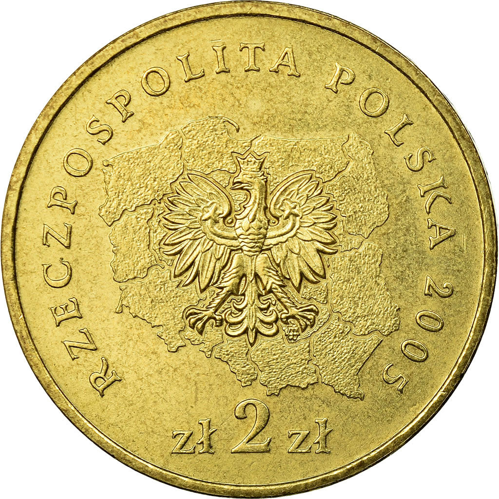 Monnaie, Pologne, WOJEWODZTWO ZACHODIOPOMORSKIE, 2 Zlote, 2005, Warsaw, TTB