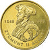 Coin, Poland, Bust of Zygmunt II, 2 Zlote, 1996, Warsaw, AU(50-53), Brass