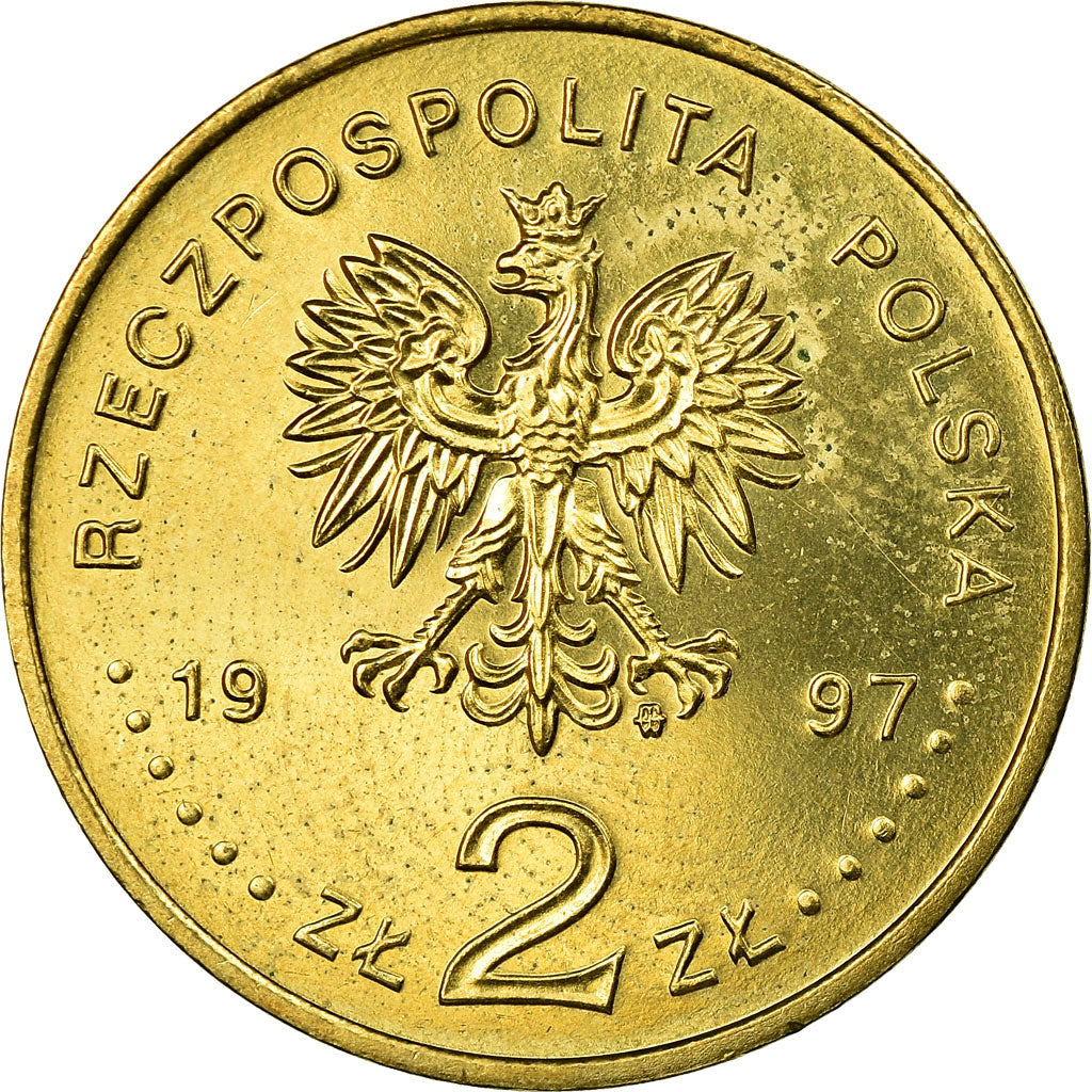 Munten, Polen, Stefan Batory, 2 Zlote, 1997, Warsaw, PR, Tin, KM:325