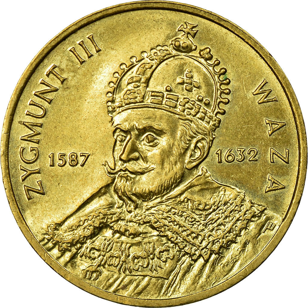 Moeda, Polónia, Sigismund III (1587-1632), 2 Zlote, 1998, Warsaw, EF(40-45)