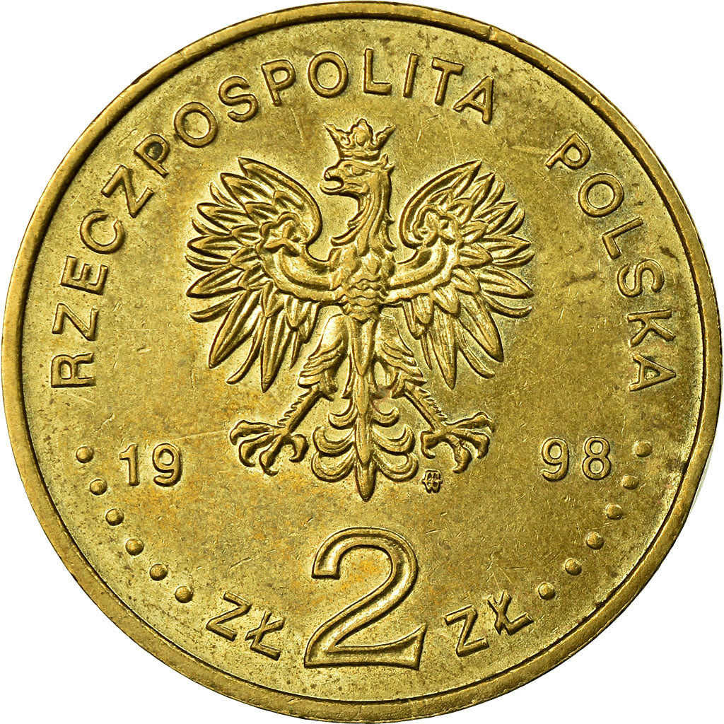 Moeda, Polónia, Sigismund III (1587-1632), 2 Zlote, 1998, Warsaw, EF(40-45)