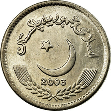 Coin, Pakistan, 5 Rupees, 2003, EF(40-45), Copper-nickel, KM:65