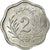 Moneda, Pakistán, 2 Paisa, 1975, MBC, Aluminio, KM:34