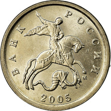 Moneda, Rusia, Kopek, 2005, Moscow, EBC, Cobre - níquel chapado en acero