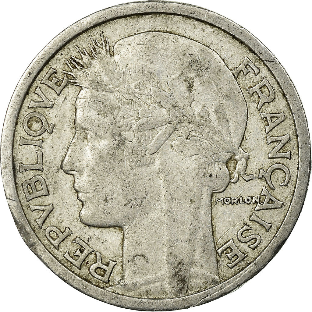 Coin, France, Morlon, Franc, 1944, Paris, VF(30-35), Aluminum, KM:885a.1