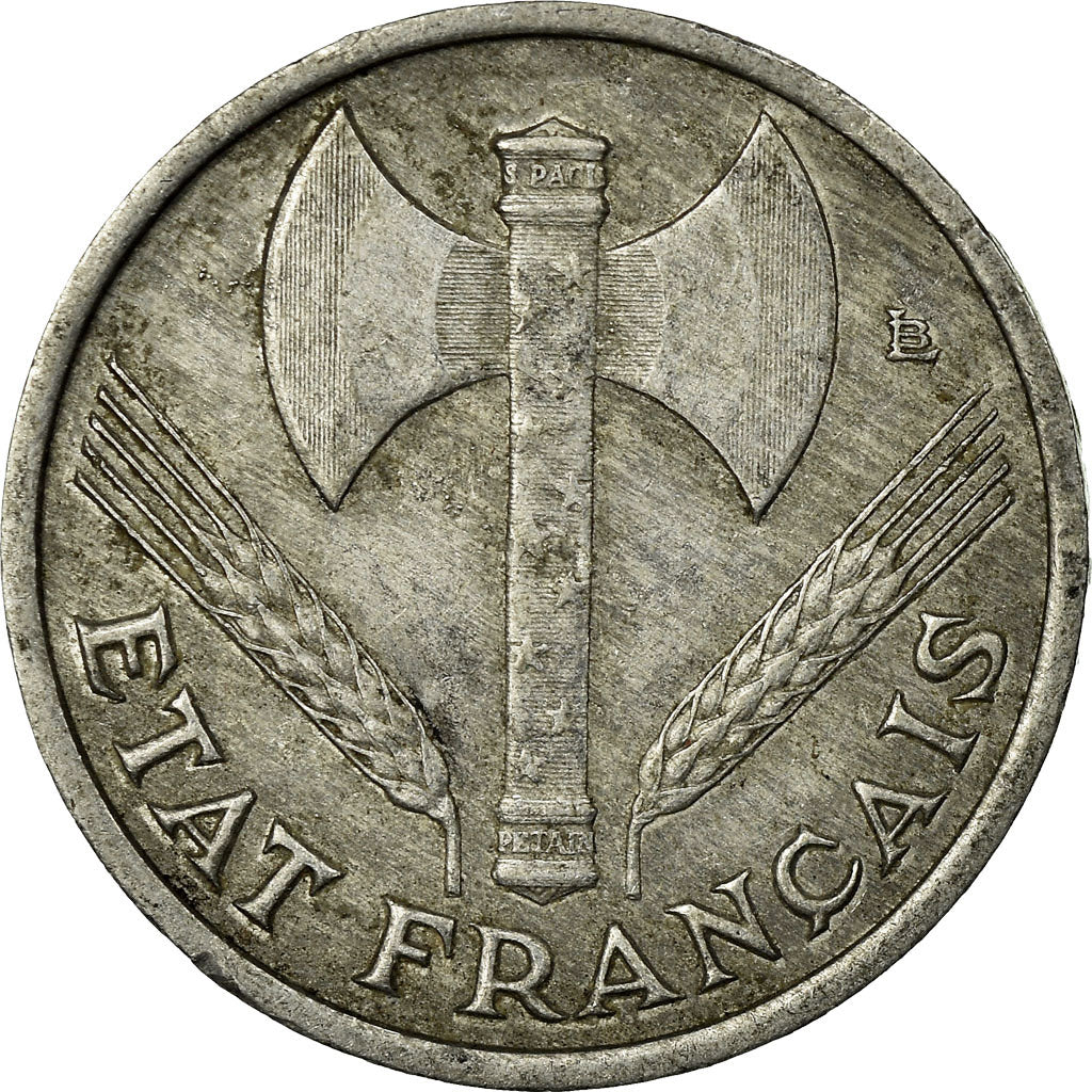 Coin, France, Bazor, 50 Centimes, 1943, Paris, EF(40-45), Aluminum, KM:914.4