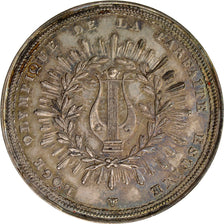 France, Masonic, Token, 1782, AU(55-58), Silver, 8.91