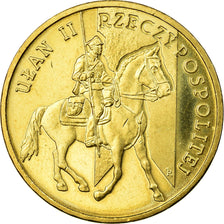 Moeda, Polónia, History of the Polish Cavalry - Uhlan, 2 Zlote, 2011, Warsaw