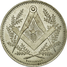 France, Token, Masonic, AU(55-58), Maillechort, Labouret:290