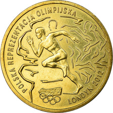 Coin, Poland, London Olympics, 2012; Polish Team, 2 Zlote, 2012, Warsaw