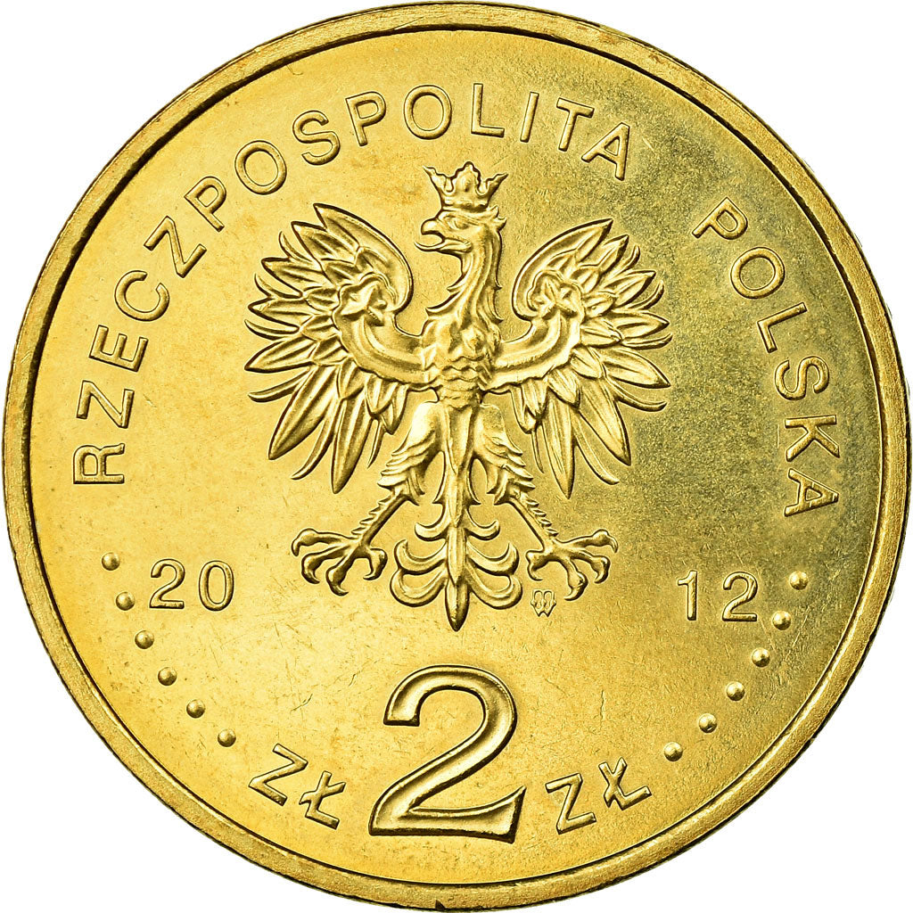 Coin, Poland, London Olympics, 2012; Polish Team, 2 Zlote, 2012, Warsaw