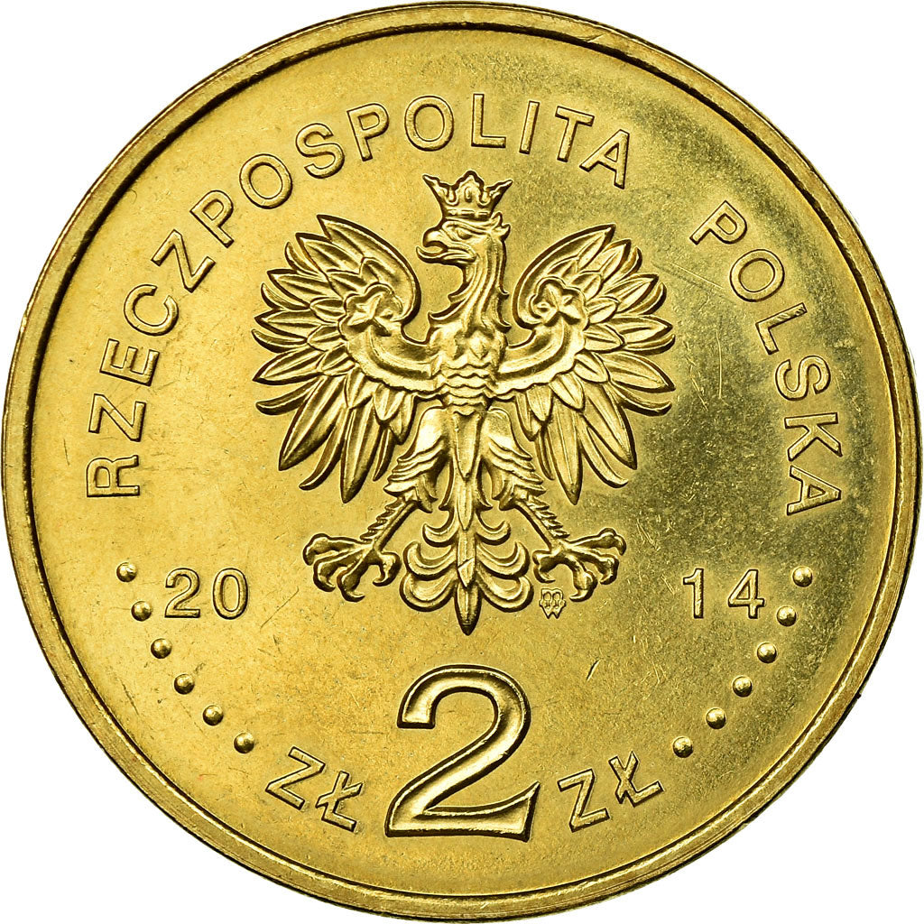 Münze, Polen, canonization of jean paul 2, 2 Zlote, 2014, Warsaw, VZ