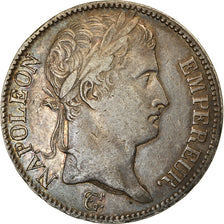Coin, France, Napoléon I, 5 Francs, 1812, Perpignan, EF(40-45), Silver