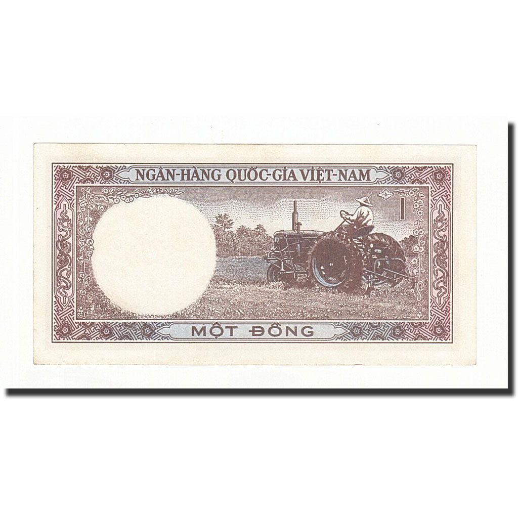 Banknote, South Viet Nam, 1 D<ox>ng, 1964, KM:15a, UNC(65-70)