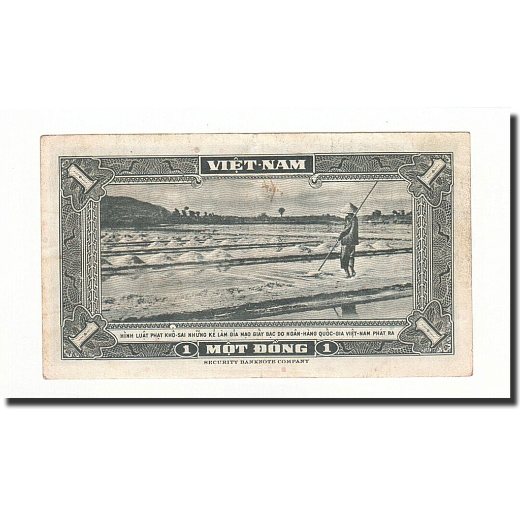 South Viet Nam, 1 Dong, 1955, KM:11a, EF(40-45)