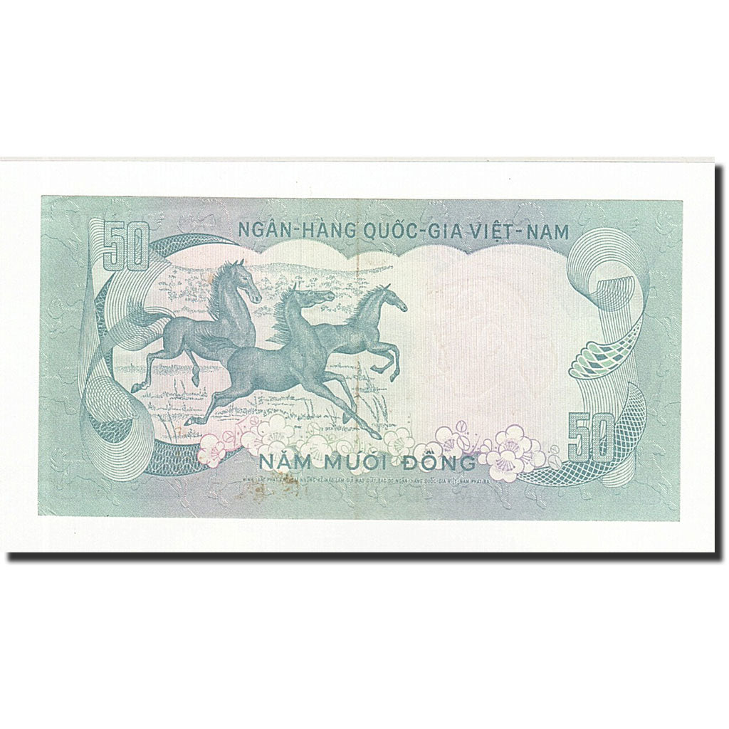 Banknote, South Viet Nam, 50 D<ox>ng, 1972, KM:30a, UNC(63)