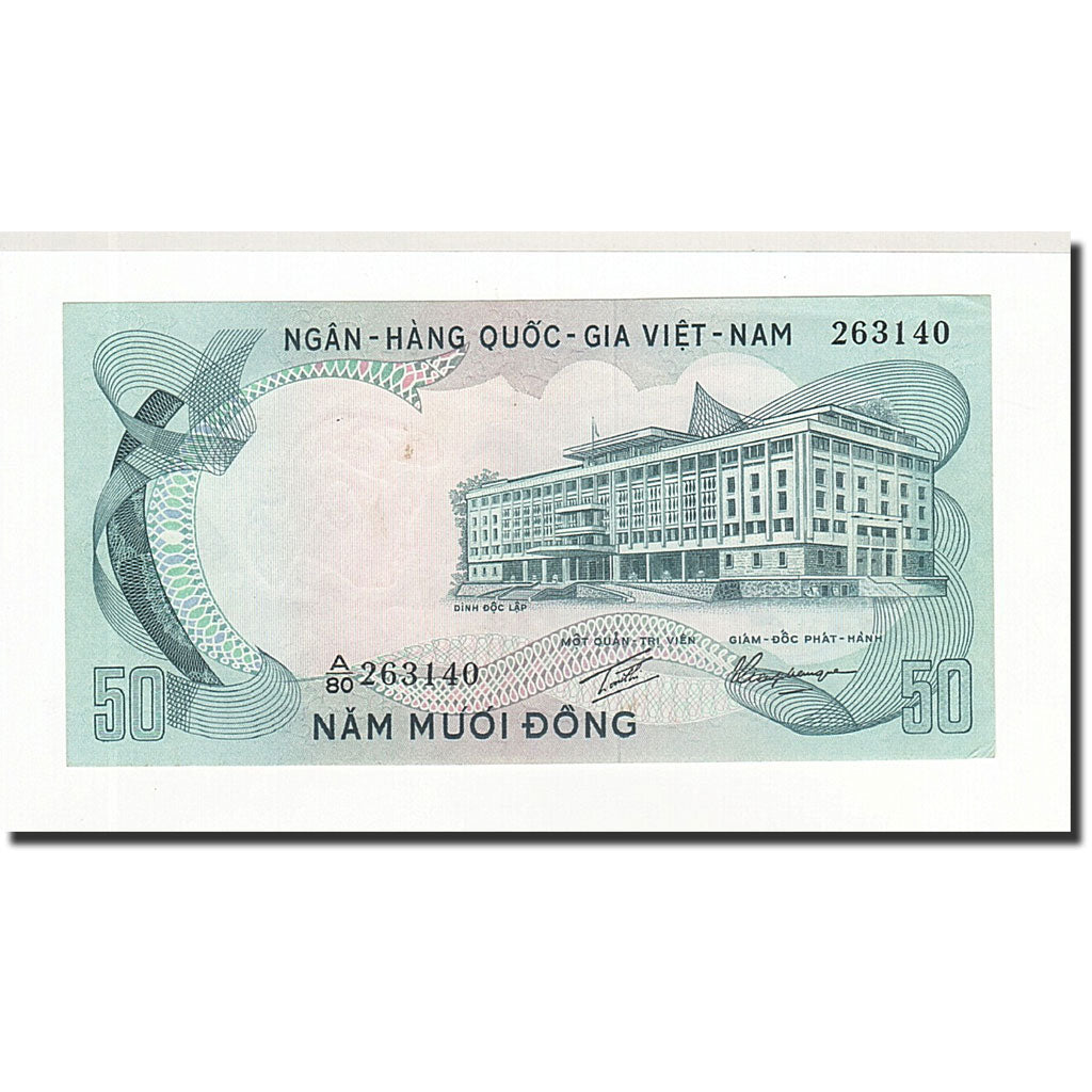 Banknote, South Viet Nam, 50 D<ox>ng, 1972, KM:30a, UNC(63)