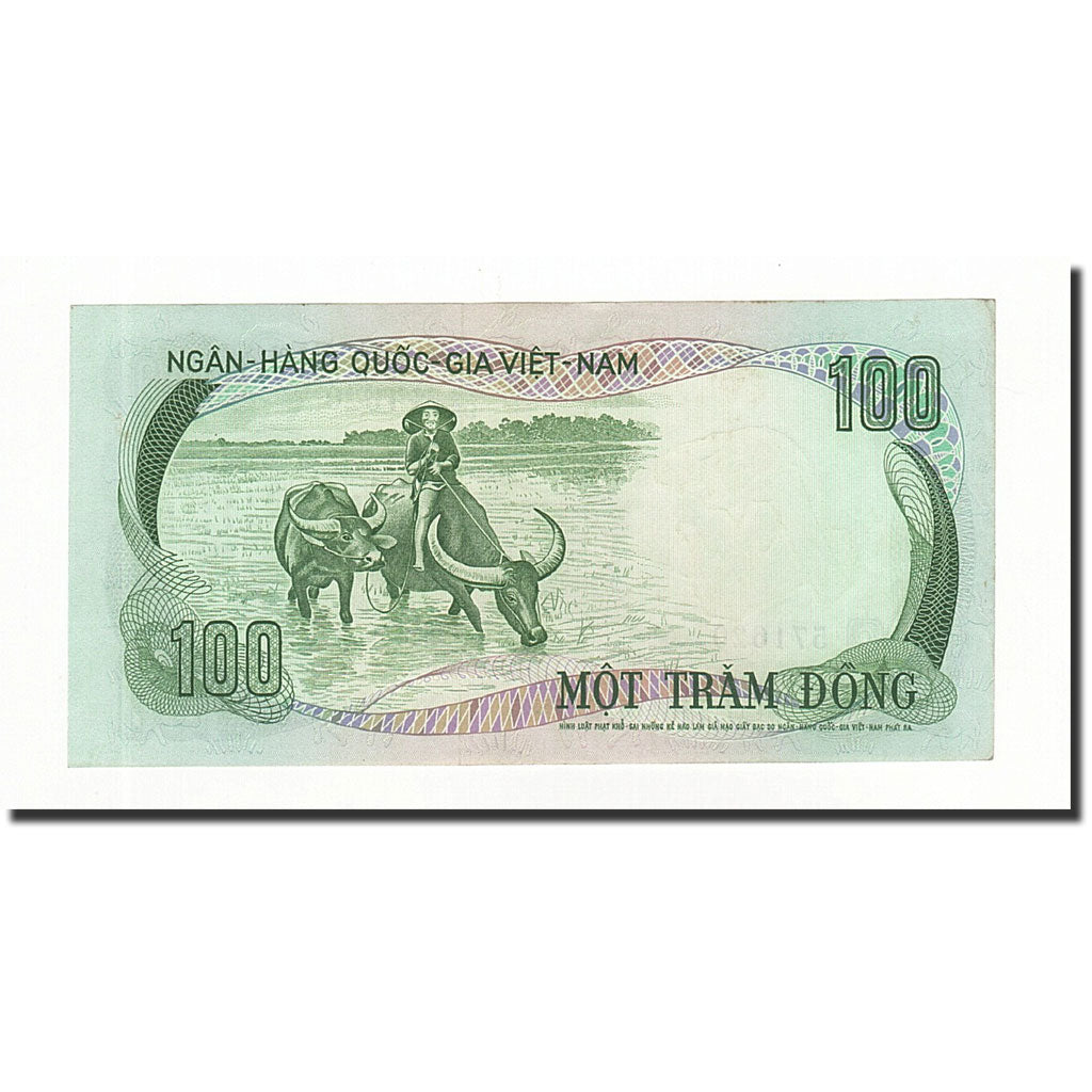 South Viet Nam, 100 Dong, 1972, KM:31a, UNC(65-70)