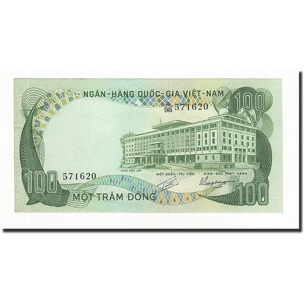 South Viet Nam, 100 Dong, 1972, KM:31a, UNC(65-70)