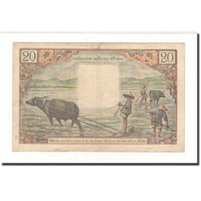 South Viet Nam, 20 Dong, 1956, KM:4a, EF(40-45)