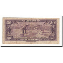 South Viet Nam, 50 Dong, 1956, KM:7a, VG(8-10)