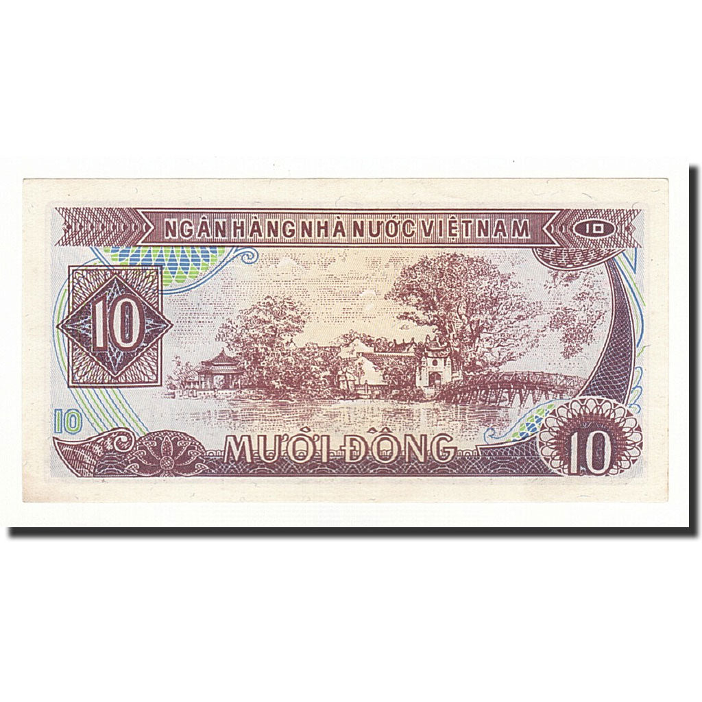 Banknote, Vietnam, 10 D<ox>ng, 1985, KM:93a, UNC(65-70)