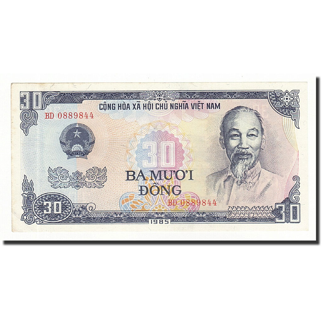 Vietnam, 30 Dong, 1985, KM:95a, UNC(65-70)