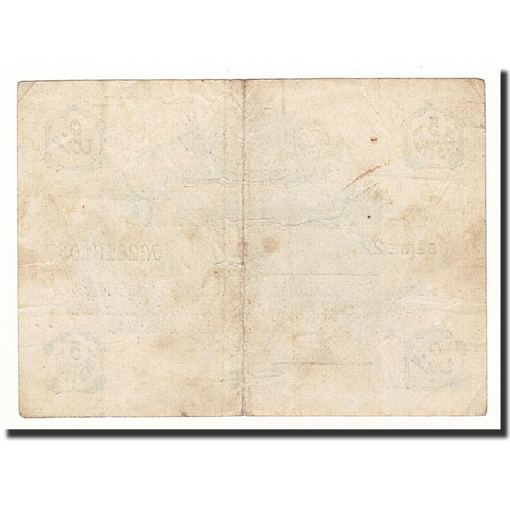 Turchia, 5 Piastres, 1916, KM:87, D+