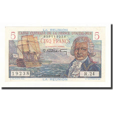 Billete, 5 Francs, 1947, La Reunión, KM:41a, UNC
