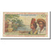 French Antilles, 50 Francs, 1964, KM:9b, F(12-15)
