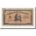 Guadeloupe, 5 Francs, 1942, KM:21b, VF(20-25)