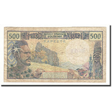 Tahiti, 500 Francs, 1985, KM:25d, D