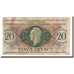 Guadeloupe, 20 Francs, KM:28a, 1944-2-2, VG(8-10)