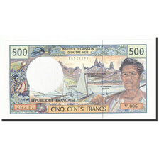 Biljet, Franse Gebieden in de Stille Oceaan, 500 Francs, 1995, KM:1c, NIEUW